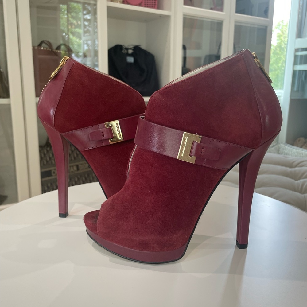 Michael Kors Suede Booties